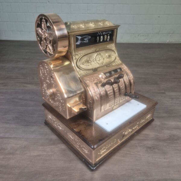 Cash Register National 1906 Messing Brass