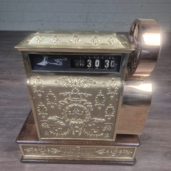 Cash Register National 1906 Messing Brass - Image 3