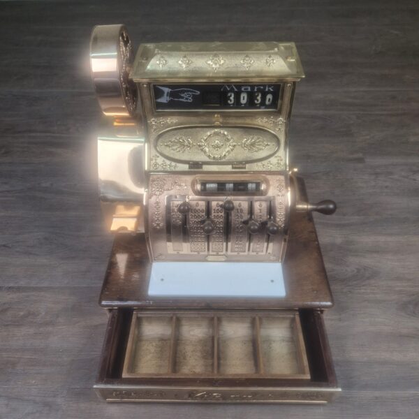 Cash Register National 1906 Messing Brass - Image 9