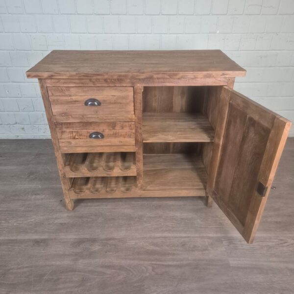 Wine Cabinet Sideboard Teak 1,00 m - Image 7