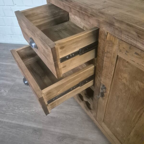 Wine Cabinet Sideboard Teak 1,00 m - Image 10