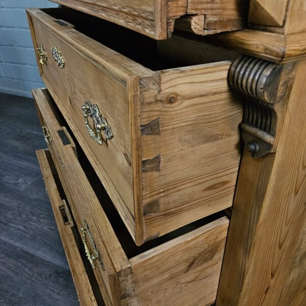 Chest of Drawers Gründerzeit 1880 Pine - Image 7