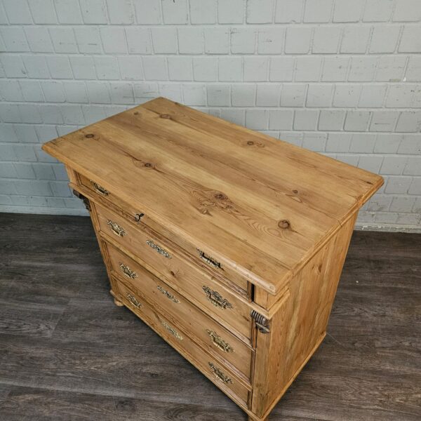 Chest of Drawers Gründerzeit 1880 Pine - Image 4