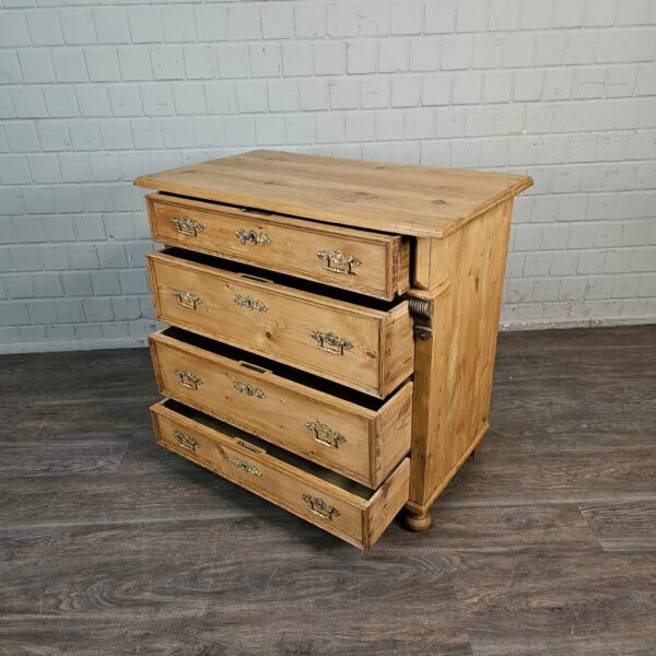 Chest of Drawers Gründerzeit 1880 Pine - Image 6