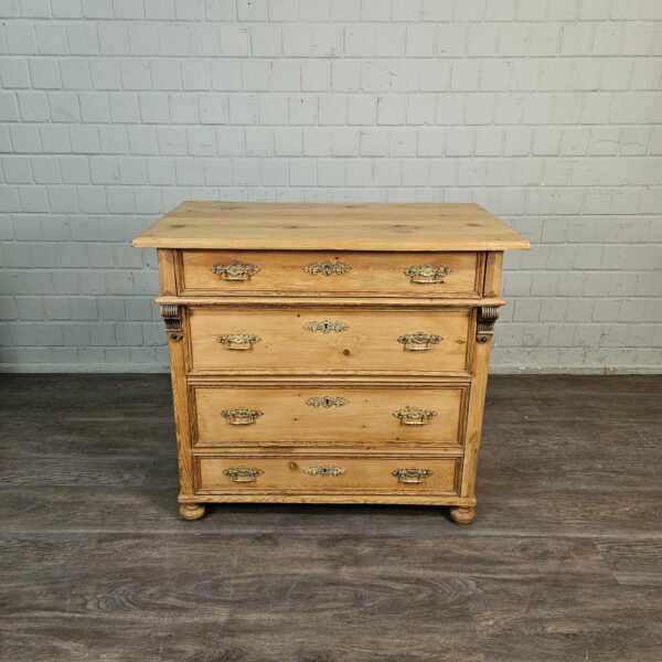 Chest of Drawers Gründerzeit 1880 Pine - Image 2