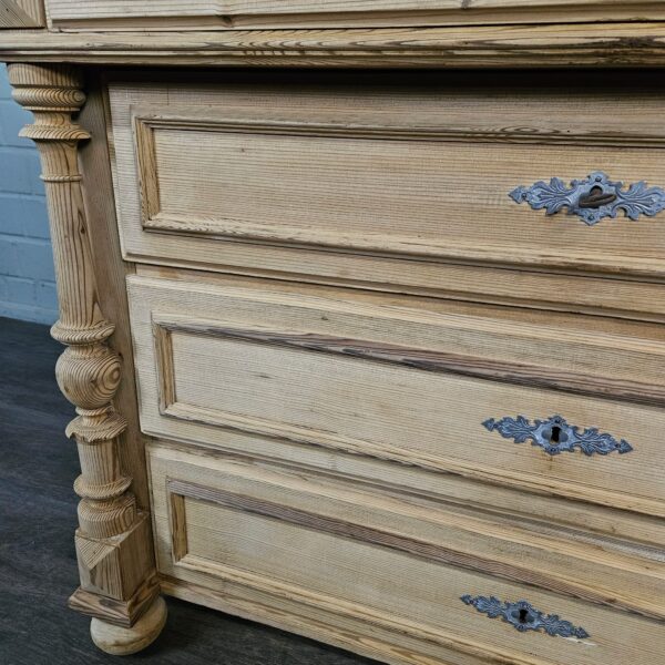 Chest of Drawers Gründerzeit 1880 Pine - Image 9