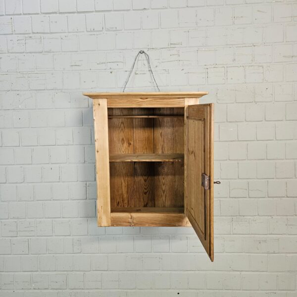 Wall cabinet Medicine cabinet Jugendstil  1910 Kiefer - Image 8