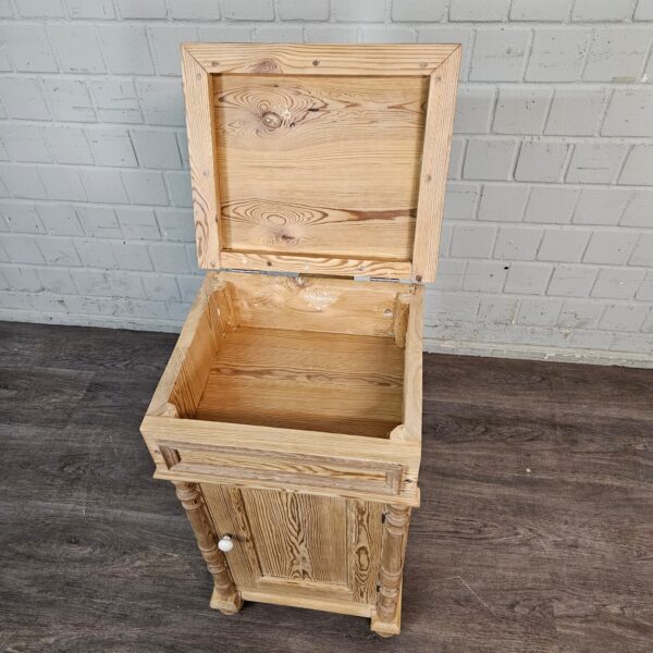 Washing chest Cabinet Gründerzeit 1880 Pine - Image 9
