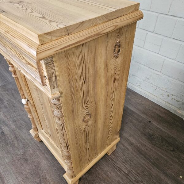 Washing chest Cabinet Gründerzeit 1880 Pine - Image 7