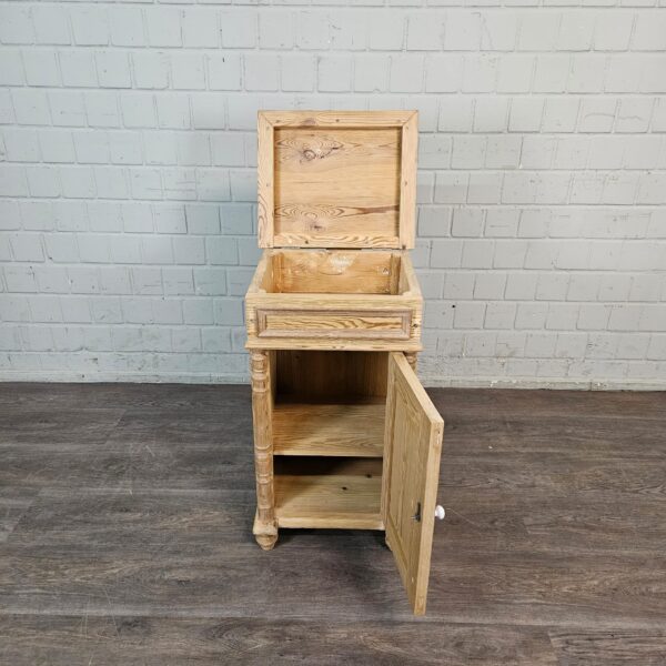Washing chest Cabinet Gründerzeit 1880 Pine - Image 10