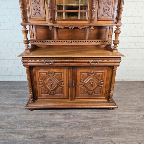Cabinet Gründerzeit 1880 Oak - Image 5