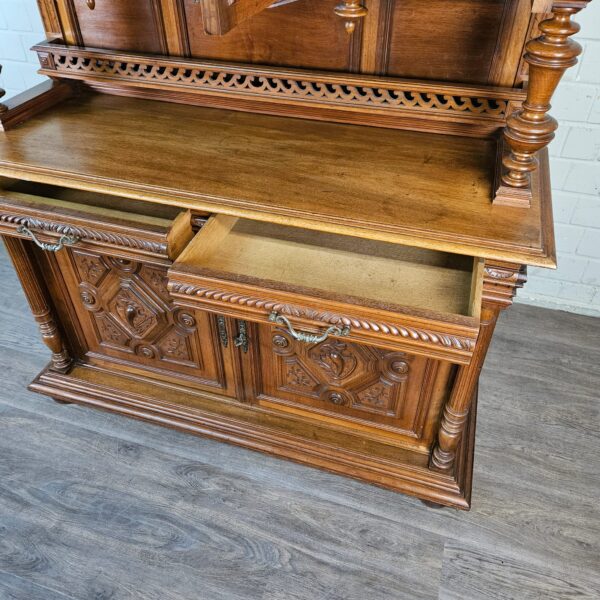 Cabinet Gründerzeit 1880 Oak - Image 18