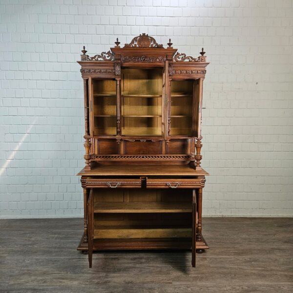 Cabinet Gründerzeit 1880 Oak - Image 16