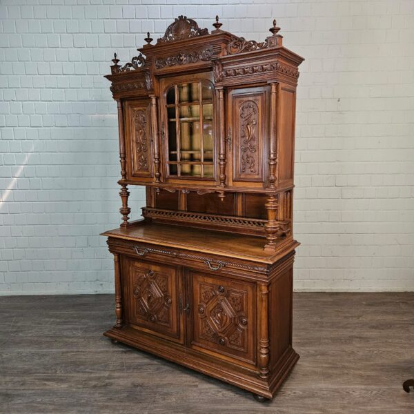 Cabinet Gründerzeit 1880 Oak - Image 3