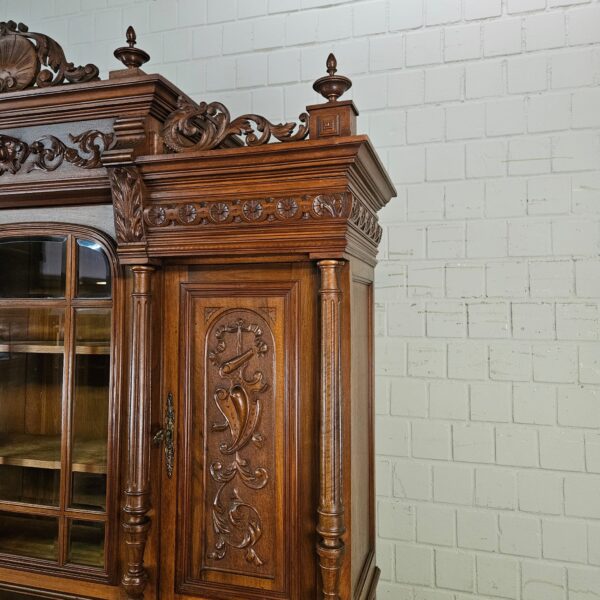 Cabinet Gründerzeit 1880 Oak - Image 14