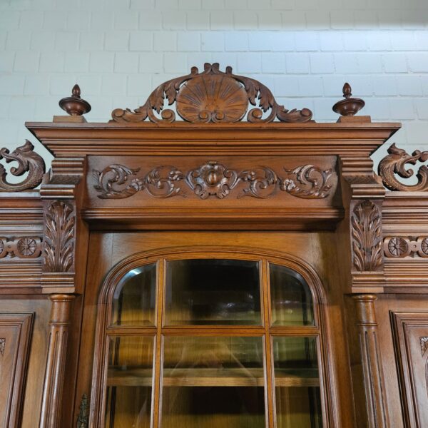 Cabinet Gründerzeit 1880 Oak - Image 6