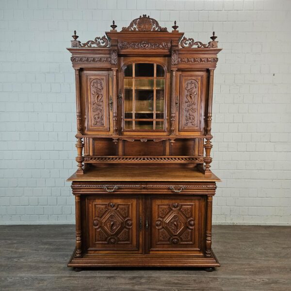 Cabinet Gründerzeit 1880 Oak - Image 2