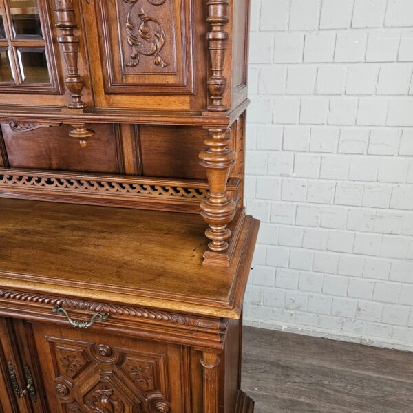Cabinet Gründerzeit 1880 Oak - Image 13