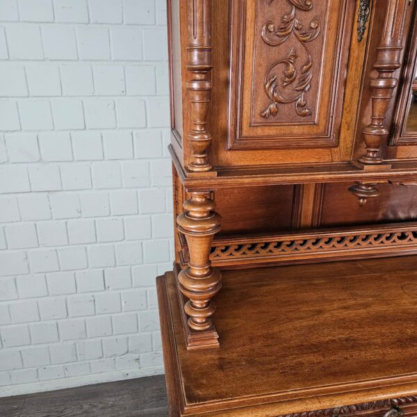 Cabinet Gründerzeit 1880 Oak - Image 8