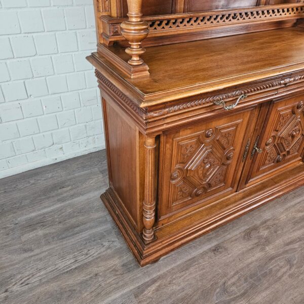 Cabinet Gründerzeit 1880 Oak - Image 9