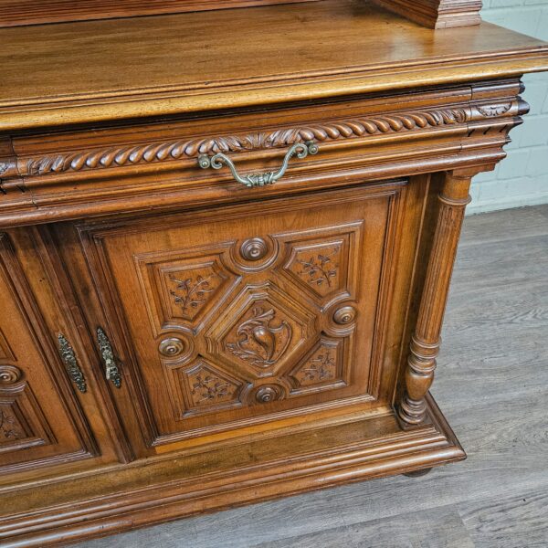 Cabinet Gründerzeit 1880 Oak - Image 11
