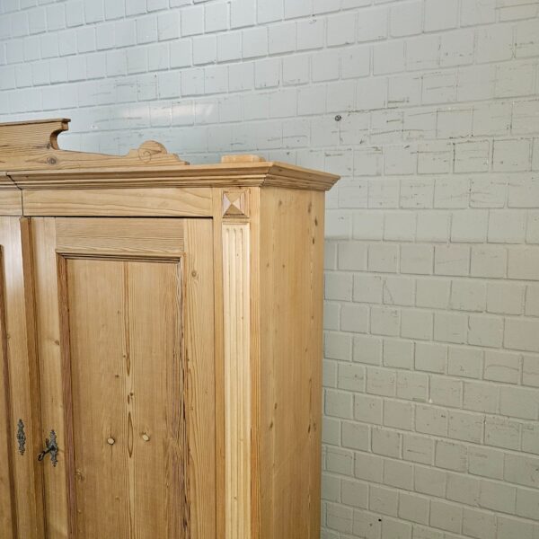 Wardrobe Gründerzeit 1880 Pine - Image 10