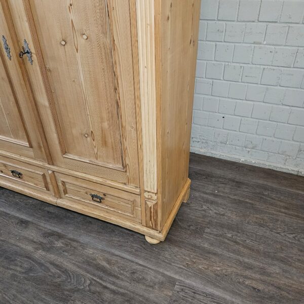 Wardrobe Gründerzeit 1880 Pine - Image 9