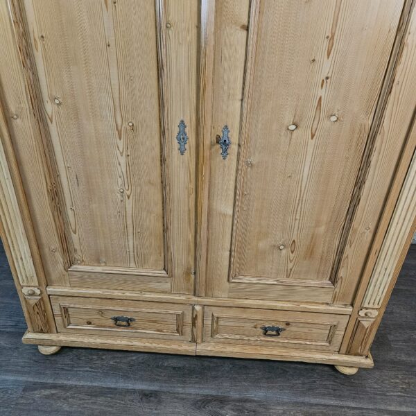 Wardrobe Gründerzeit 1880 Pine - Image 8