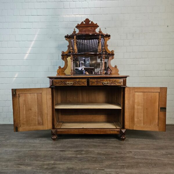 Cabinet Gründerzeit 1880 Walnut - Image 11