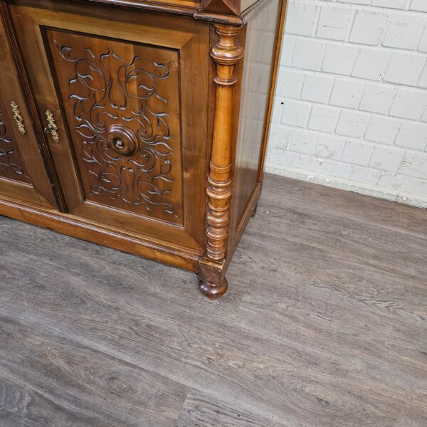 Cabinet Gründerzeit 1880 Walnut - Image 9