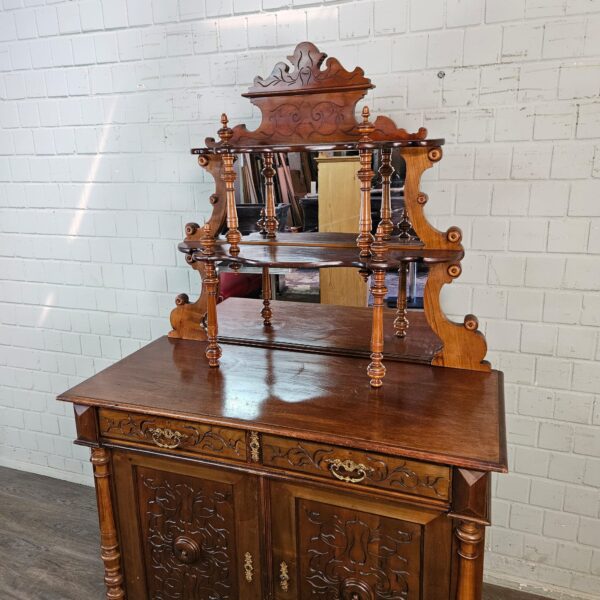 Cabinet Gründerzeit 1880 Walnut - Image 10