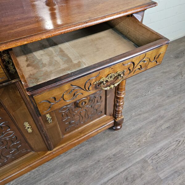 Cabinet Gründerzeit 1880 Walnut - Image 13