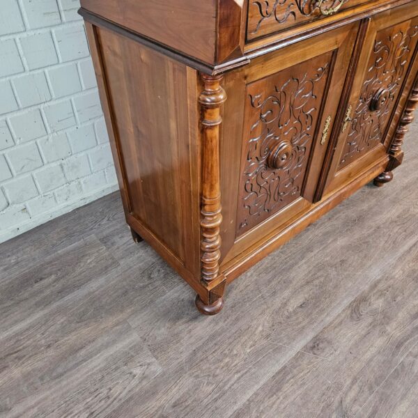 Cabinet Gründerzeit 1880 Walnut - Image 6