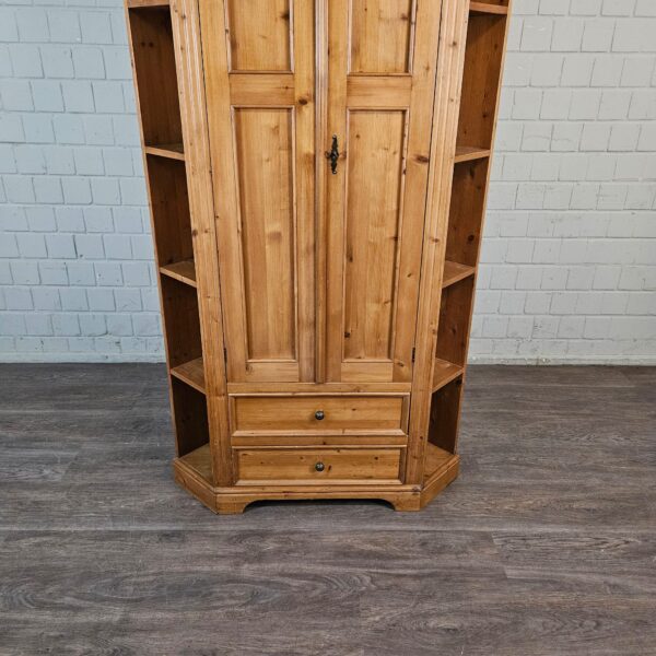 Corner Cabinet 1,10 m Pine - Image 5