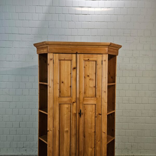 Corner Cabinet 1,10 m Pine - Image 10