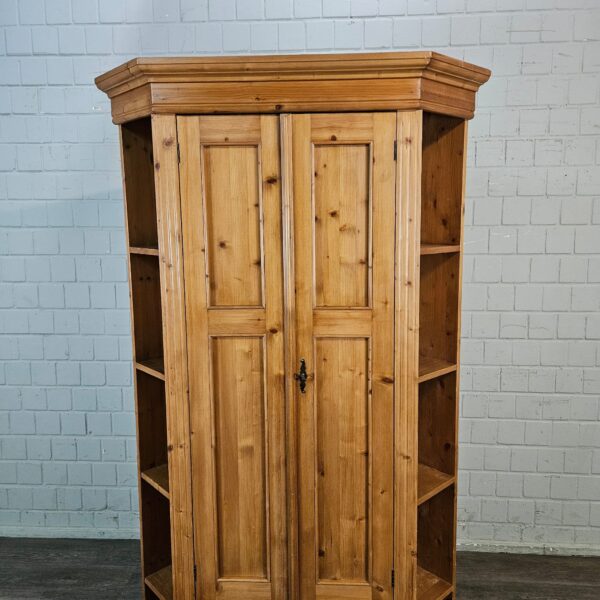 Corner Cabinet 1,10 m Pine - Image 4