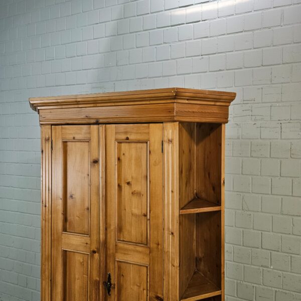 Corner Cabinet 1,10 m Pine - Image 9