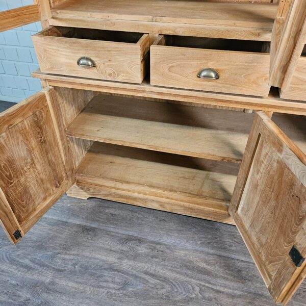 Display Cabinet Teak 1,56 m - Image 12