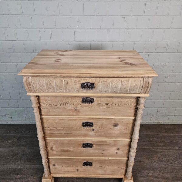 Chest of Drawers Gründerzeit 1880 Pine - Image 4
