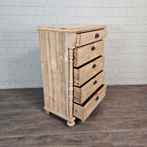 Chest of Drawers Gründerzeit 1880 Pine - Image 15