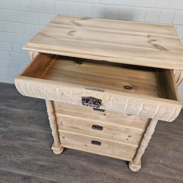 Chest of Drawers Gründerzeit 1880 Pine - Image 13