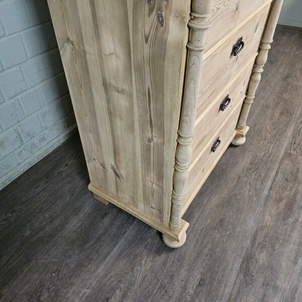 Chest of Drawers Gründerzeit 1880 Pine - Image 8