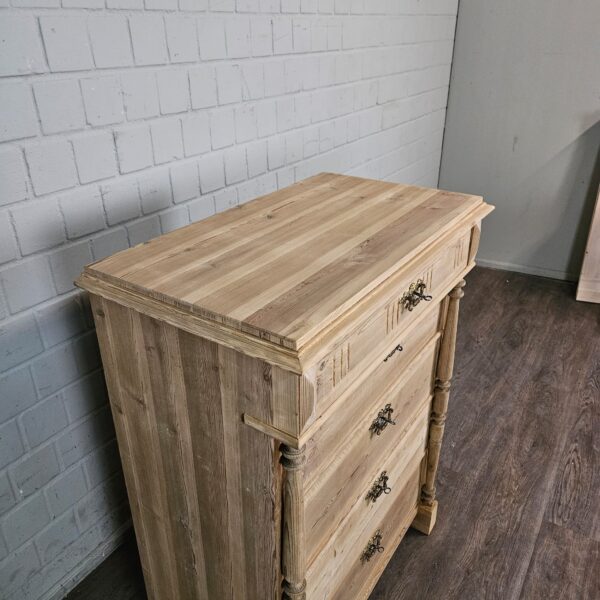 Chest of Drawers Gründerzeit 1880 Pine - Image 9
