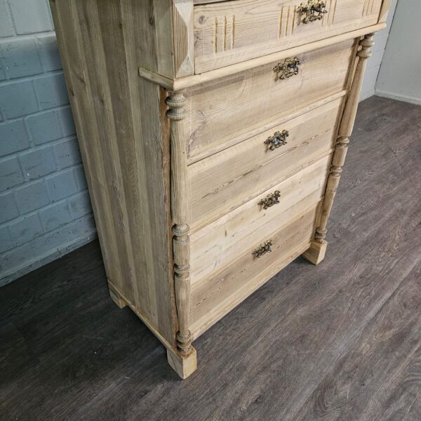 Chest of Drawers Gründerzeit 1880 Pine - Image 8