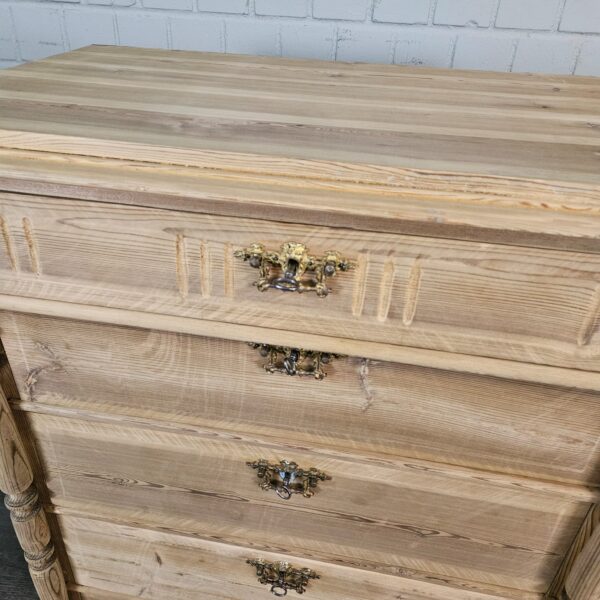 Chest of Drawers Gründerzeit 1880 Pine - Image 6