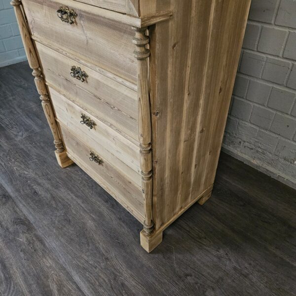 Chest of Drawers Gründerzeit 1880 Pine - Image 11