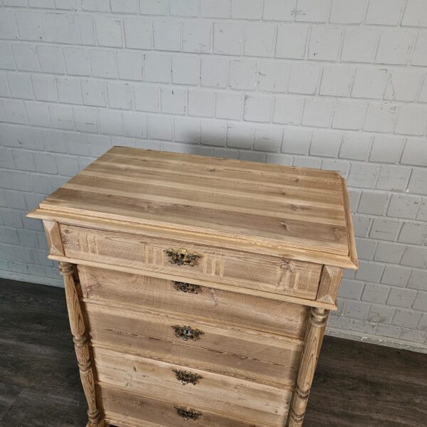 Chest of Drawers Gründerzeit 1880 Pine - Image 5