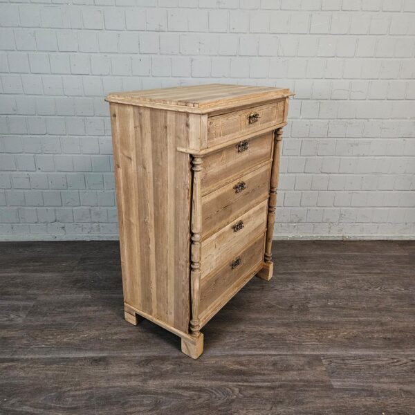 Chest of Drawers Gründerzeit 1880 Pine - Image 4