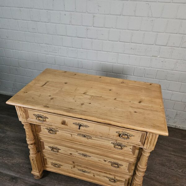 Chest of Drawers Gründerzeit 1880 Pine - Image 7