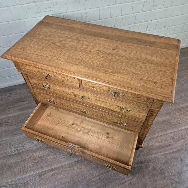 Chest of Drawers Jugendstil 1905 Pine - Image 7